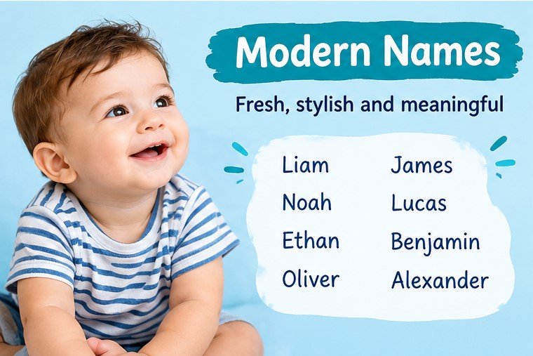 Modern Christian Baby Boy Names