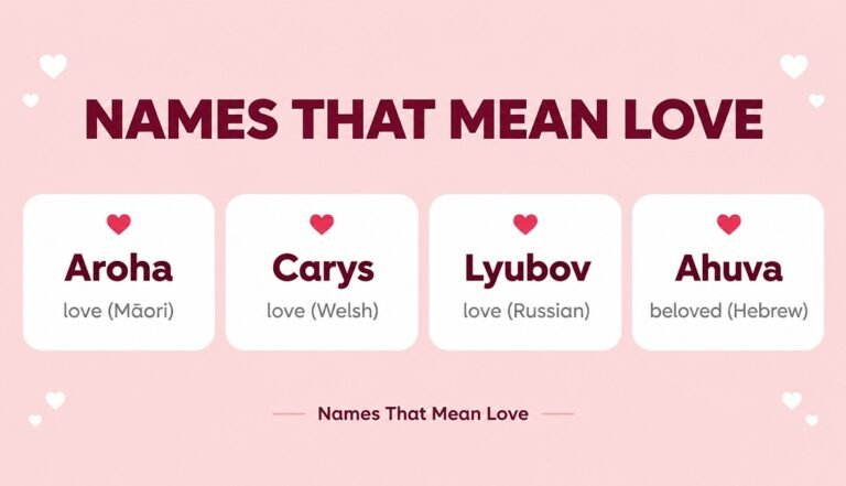 Names That Mean Love