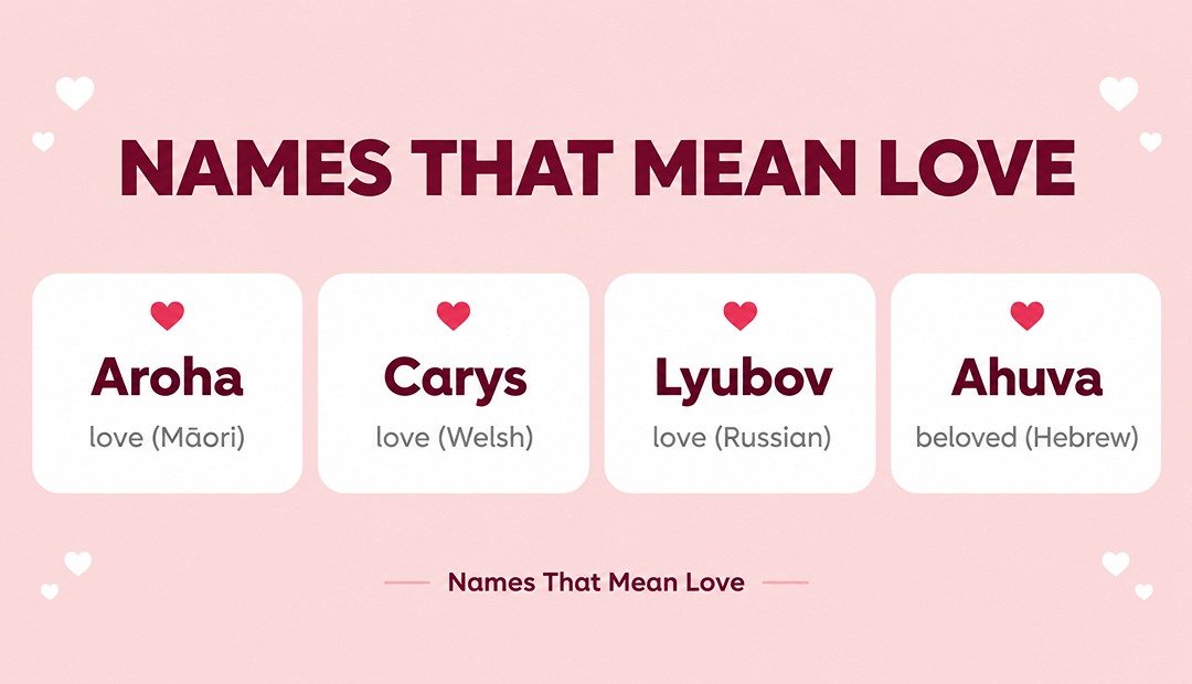 Names That Mean Love