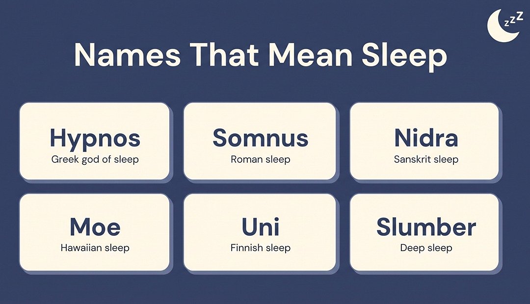 Names That Mean Sleep