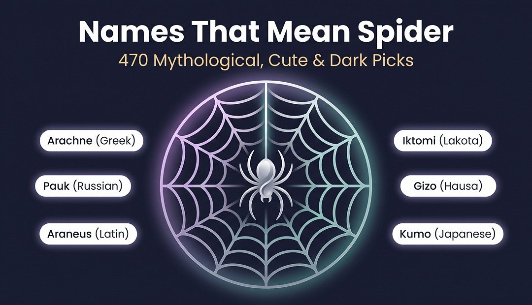 Names That Mean Spider