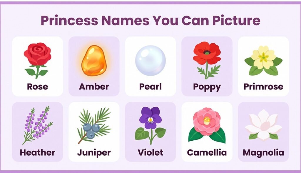 Princess Names with Pictures