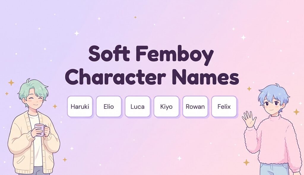 Soft Femboy Character Names