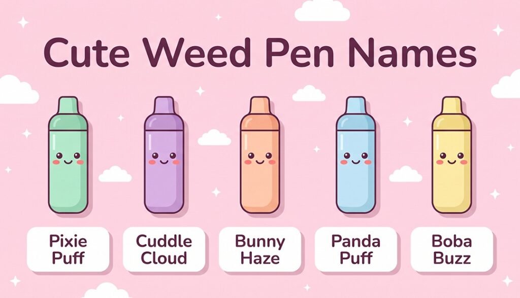 Weed Pen Names