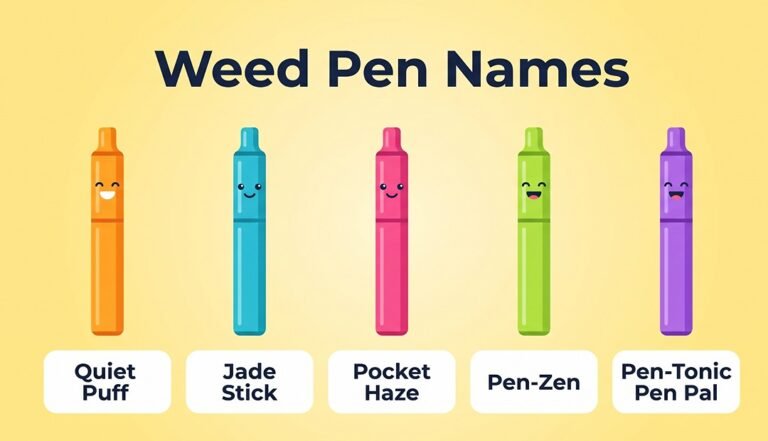 Weed Pen Names
